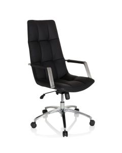 SARANTO PRO | Læder - Home Office chefstol 