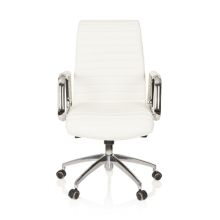 ASPERA 10 - Prof cheflænestol Cremehvid