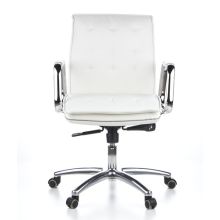 VILLA 10 - Prof cheflænestol Cremehvid