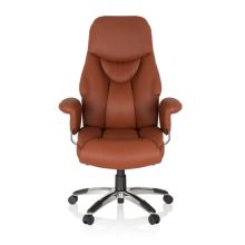 PRADO | Læder - Luksus-chefstol Brun