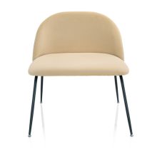 VELVO - Polstret stol Beige