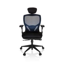 VENUS BASE - High End kontorstol Blå/Sort