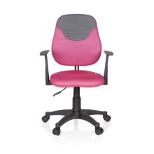 KIDDY STYLE - Snurrstol för barn Pink / grå