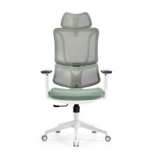 ERGOMY W | Stof / Mesh | Stel: Hvid - Prof kontorstol 