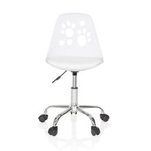 FANCY I - Snurrstol för barn Hvid