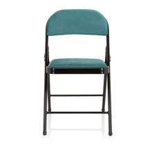 TUDELA I | Fløjlsstof - Klapstol Turkis