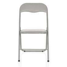 TUDELA BASIC | PVC - Klapstol Grå