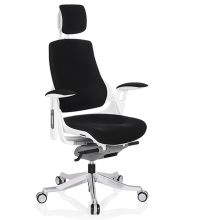 SPEKTRE Stof - Prof kontorstol Sort