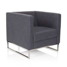 BARBADOS | 1-persons - Polstret lænestol Mørkegrå