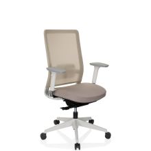 PURE WHITE - Prof kontorstol Beige