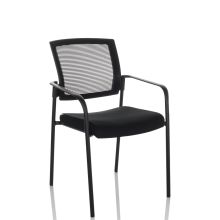 MEET B - Gæstestol Konferencestol Sort