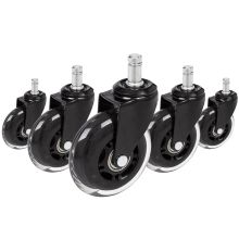 5x ROLO SKATE ST 11mm/75mm Hårde gulve - Stolehjul 